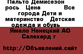 Пальто Демисезон 104 рось › Цена ­ 1 300 - Все города Дети и материнство » Детская одежда и обувь   . Ямало-Ненецкий АО,Салехард г.